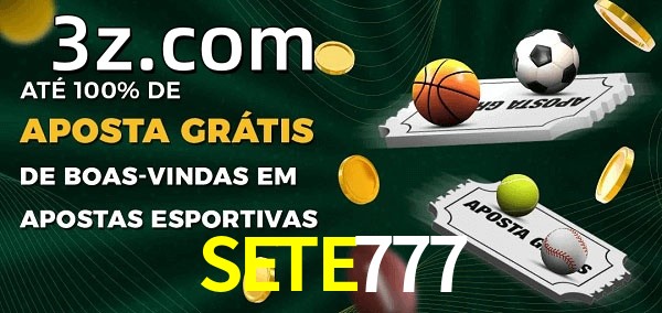 SETE777bet Ate 100% de Aposta Gratis